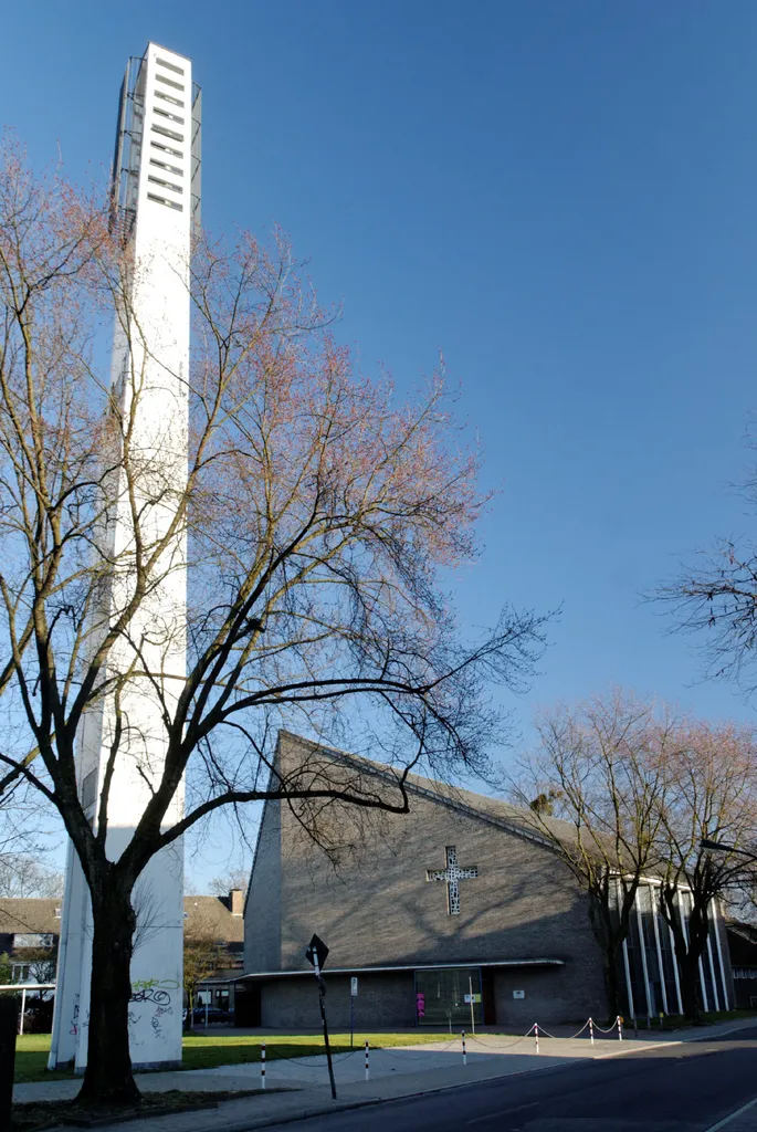 Petrus church in Düsseldorf-Unterrath, Germany