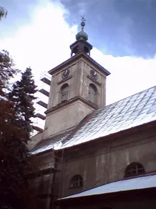 Lutheran church in Komorní Lhotka