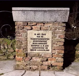 World War II Memorial in Rhenen, Netherlands