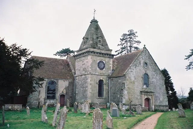 Horton: parish church of St. Wolfrida An unusual dedication.