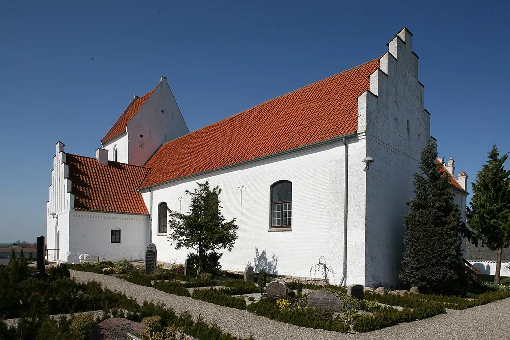 Hyllinge church in Denmark