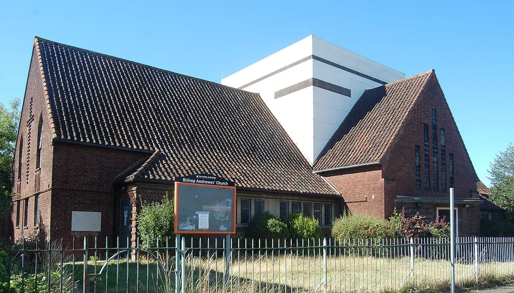 Bishop Andrewes' Church, Wigmore Road, St Helier, London Borough of Sutton, England.