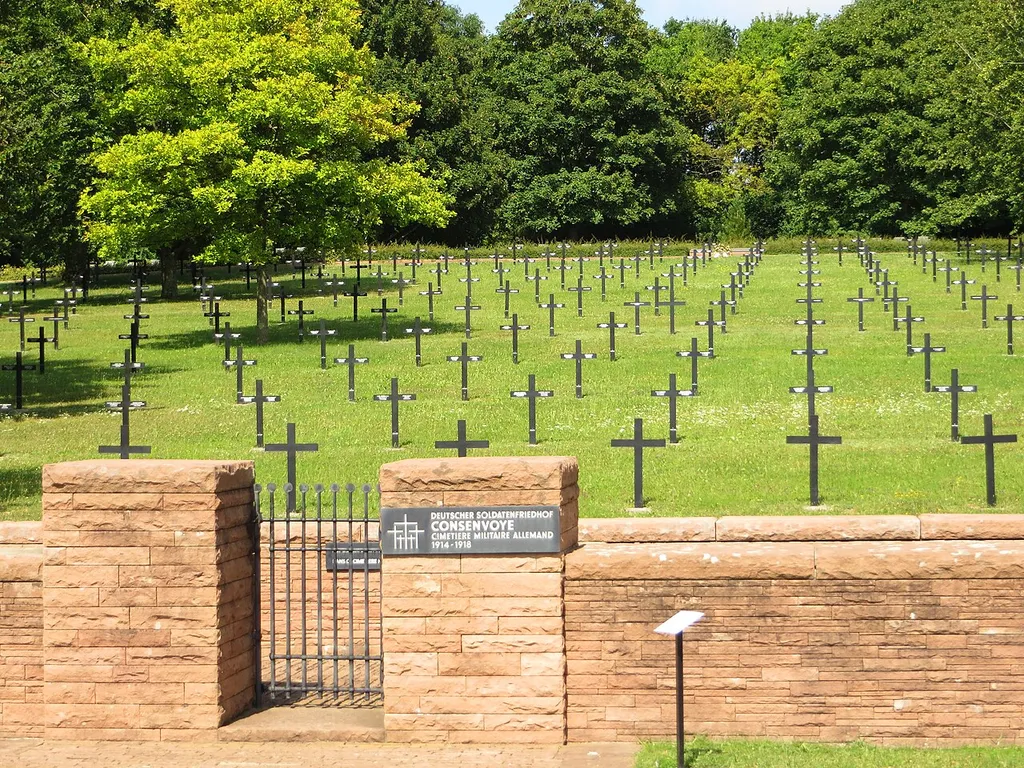 Consenvoye German military cemetery