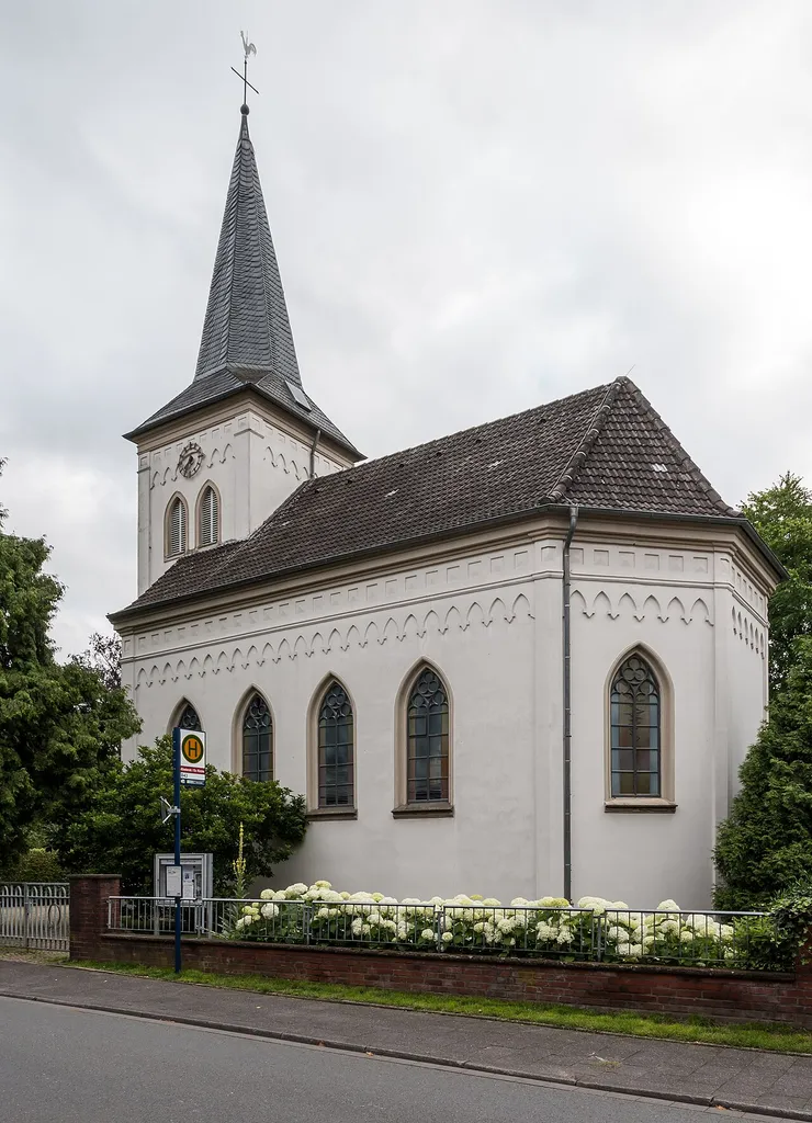 Protestant church in Lüdinghausen, North Rhine-Westphalia, Germany