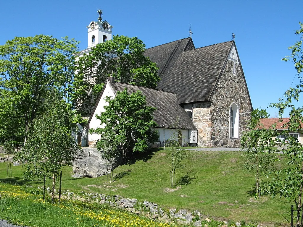 The Church of the Holy Cross in Rauma, Finland