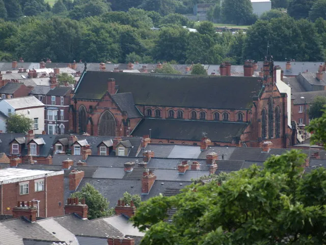 St. Christopher's Church, Sneinton Taken from Green's Mill