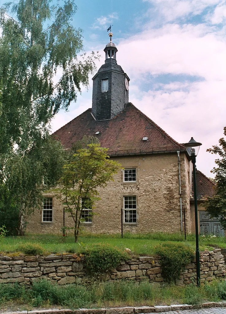 Dobitschen, the village church