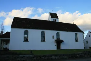 Old church and former rectory