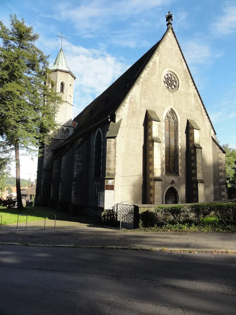 Die lutherische Frauenkirche in Lauban (Lubań), Niederschlesien, Polen