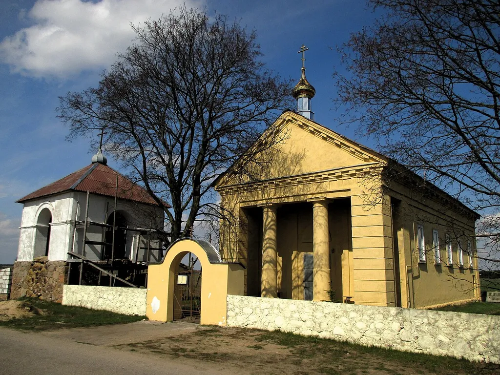 Спаса-Праабражэнская царква, Дзікушкі, Лідскі раён, Беларусь