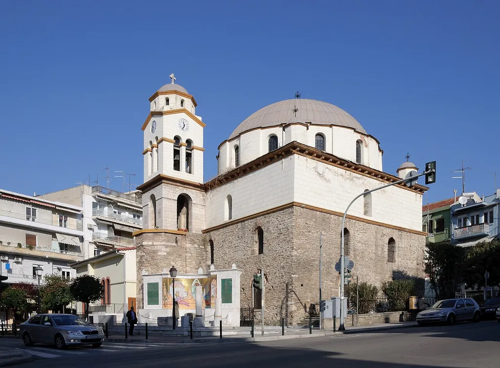 Saint Nicolas church in Kavala, Greece.