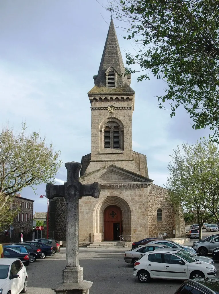 Davézieux église face