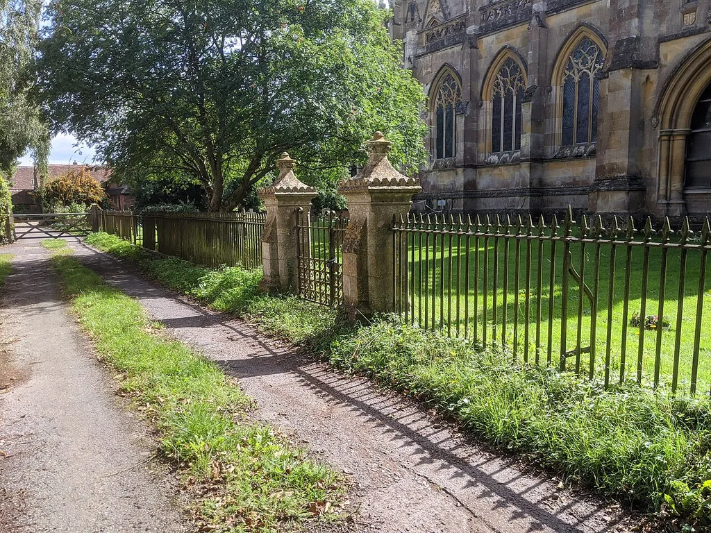 Railings And Gates To North Side Of The Churchyard Of St Peter And 2 Gates To The West .mw-parser-output .messagebox{margin:4px 0;width:auto;border-collapse:collapse;border:2px solid var(--border-color-progressive,#6485d1);background-color:var(--background-color-neutral-subtle,#fbfcff);color:var(--color-base,#202122);box-sizing:border-box;border-inline-start-width:8px}.mw-parser-output .messagebox.mbox-small{font-size:88%;line-height:1.25em}.mw-parser-output .mbox-warning,.mw-parser-output .mbox-speedy{border:2px solid var(--border-color-error,#b22222);background:var(--background-color-error-subtle,#ffdbdb);border-inline-start-width:8px}.mw-parser-output .mbox-serious,.mw-parser-output .mbox-delete,.mw-parser-output .mbox-stop{border:2px solid var(--border-color-error,#b22222);border-inline-start-width:8px}.mw-parser-output .mbox-issue,.mw-parser-output .mbox-content{border:2px solid #f28500;background:var(--background-color-warning-subtle,#ffe);border-inline-start-width:8px}.mw-parser-output .mbox-query,.mw-parser-output .mbox-style{border:2px solid #f4c430;background:var(--background-color-warning-subtle,#ffe);border-inline-start-width:8px}.mw-parser-output .mbox-shit{border:2px solid #960;border-inline-start-width:8px}.mw-parser-output .mbox-license{border:2px solid #88a;border-inline-start-width:initial}.mw-parser-output .mbox-legal{border:2px solid var(--border-color-notice,#666);background:var(--background-color-base,#fff);border-inline-start-width:8px}.mw-parser-output .mbox-honor{border:2px solid #ca3;background:var(--background-color-warning-subtle,#fcf4db);border-inline-start-width:8px}.mw-parser-output .mbox-growth{border:2px solid #8d4;background:var(--background-color-success-subtle,#d5fdf4);border-inline-start-width:8px}.mw-parser-output .mbox-move{border:2px solid #93c;border-inline-start-width:8px}.mw-parser-output .mbox-protection,.mw-parser-output .mbox-message{border:2px solid var(--border-color-base,#aaa);border-inline-start-width:8px}.mw-parser-
