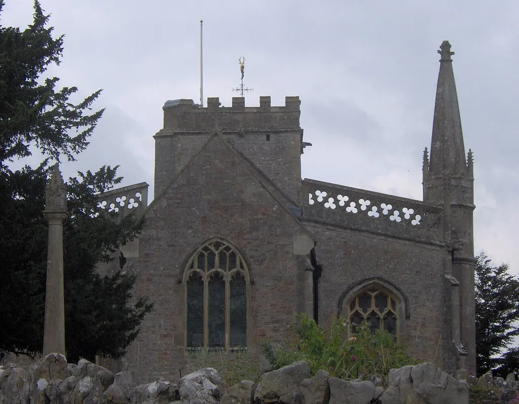 Burrington Church. Taken by Rod Ward 15th August 2006