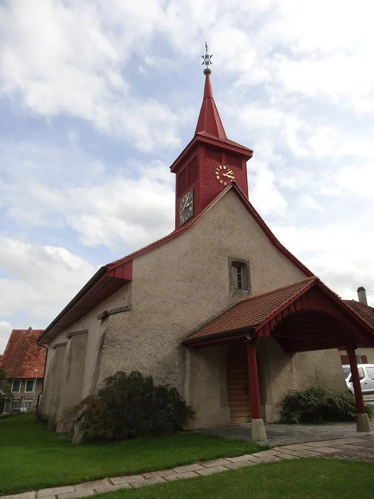 Démoret, Le temple This is an image of a cultural property of national significance in Switzerland with KGS number 06048