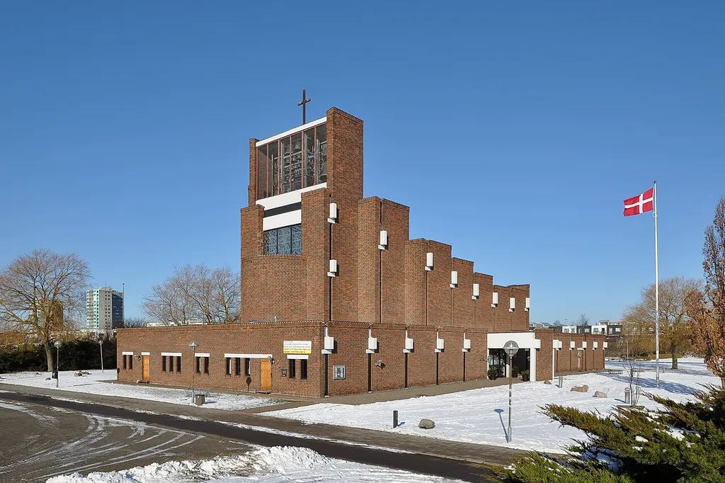 Brøndby Strand Church, Brøndby, Denmark.