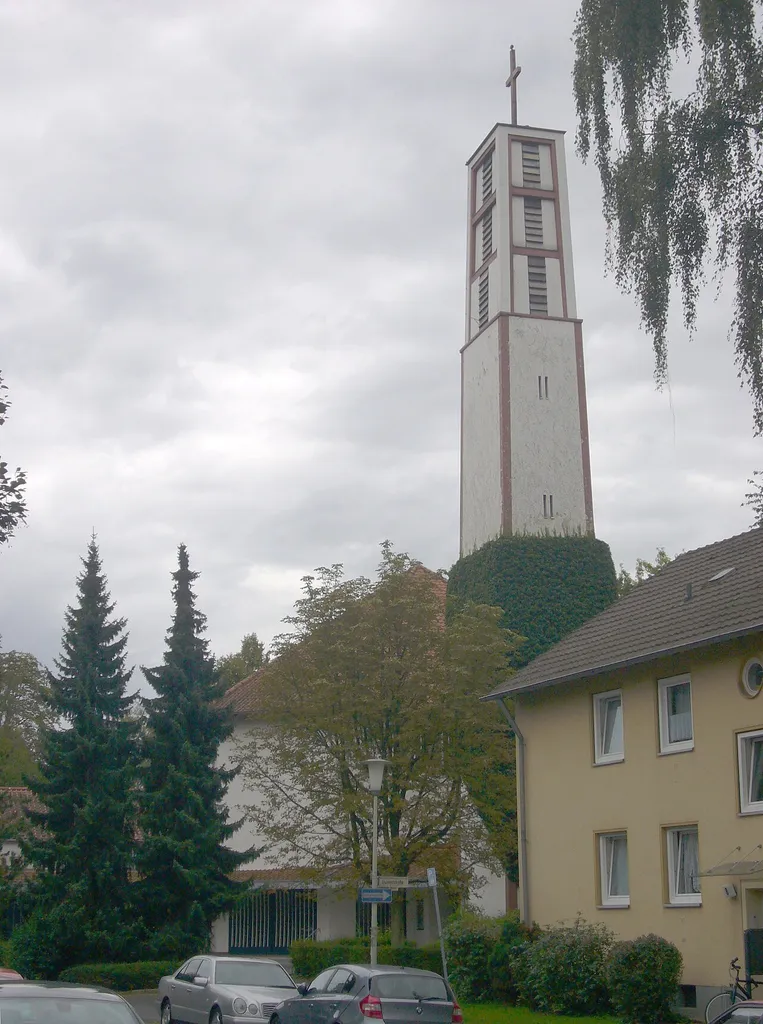 Die evangelische Friedenskirche in Bonn, Ortsteil Kessenich