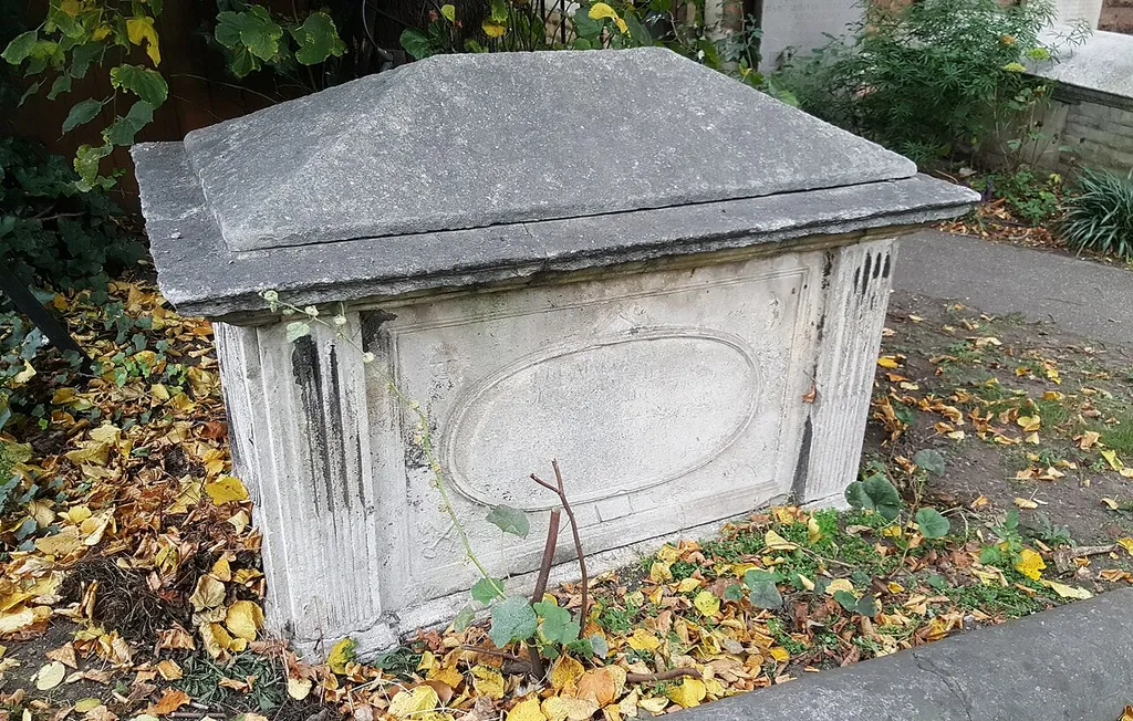 Banks family tomb to north east of chancel of St Paul's Church Hammersmith