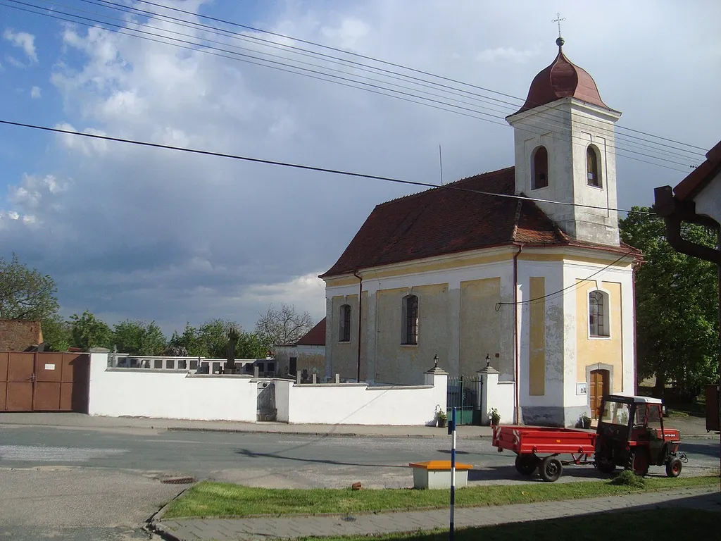 Hlína kostel svaté Kunhuty