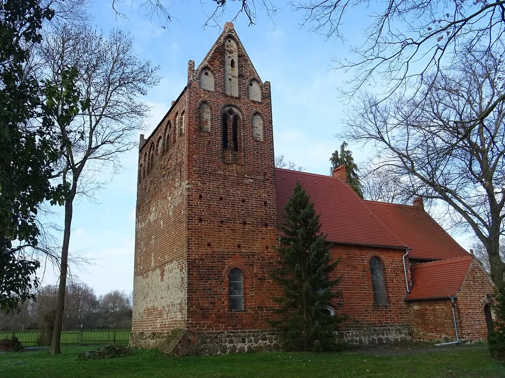 Calberwisch, Stadt Osterburg (Altmark), Kirche von Südwesten