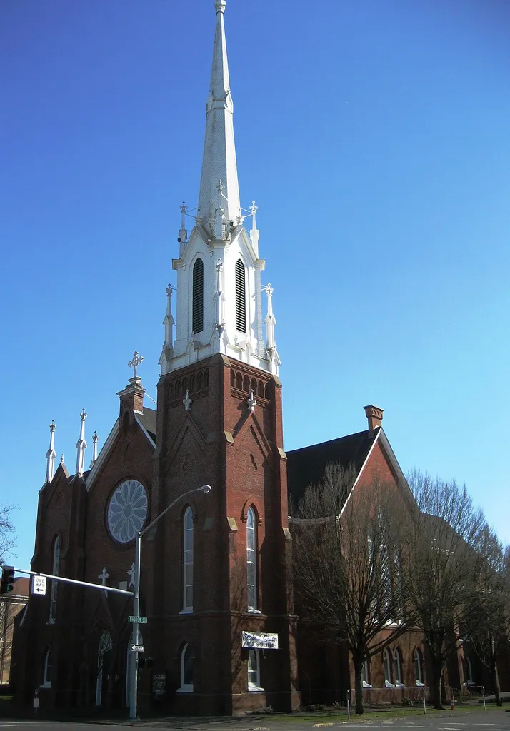 w:Salem First United Methodist Church in w:Salem, Oregon, USA.