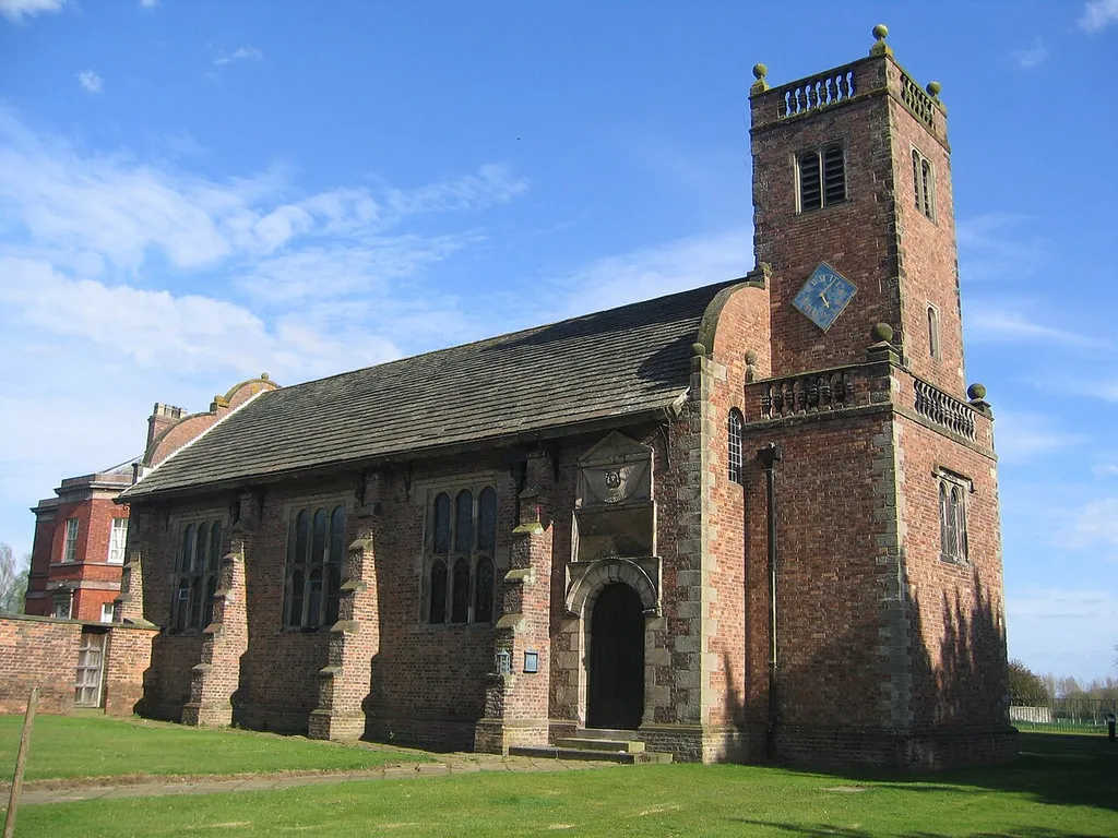 St Peter's Chapel, Tabley, Cheshire, seen from the northwest