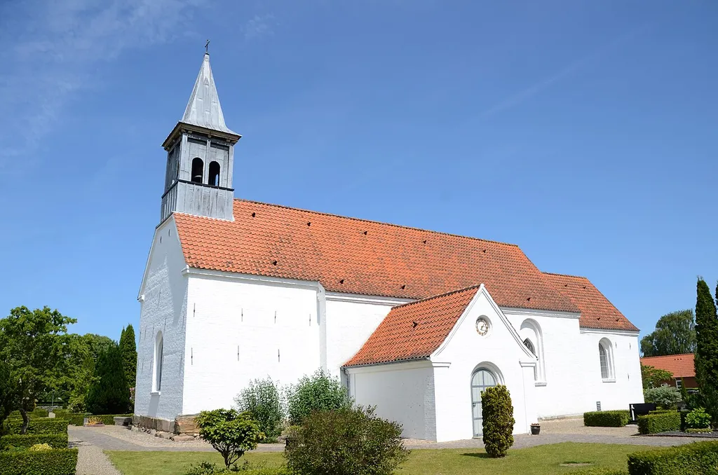 Den gamle kirke i Løsning, Jylland