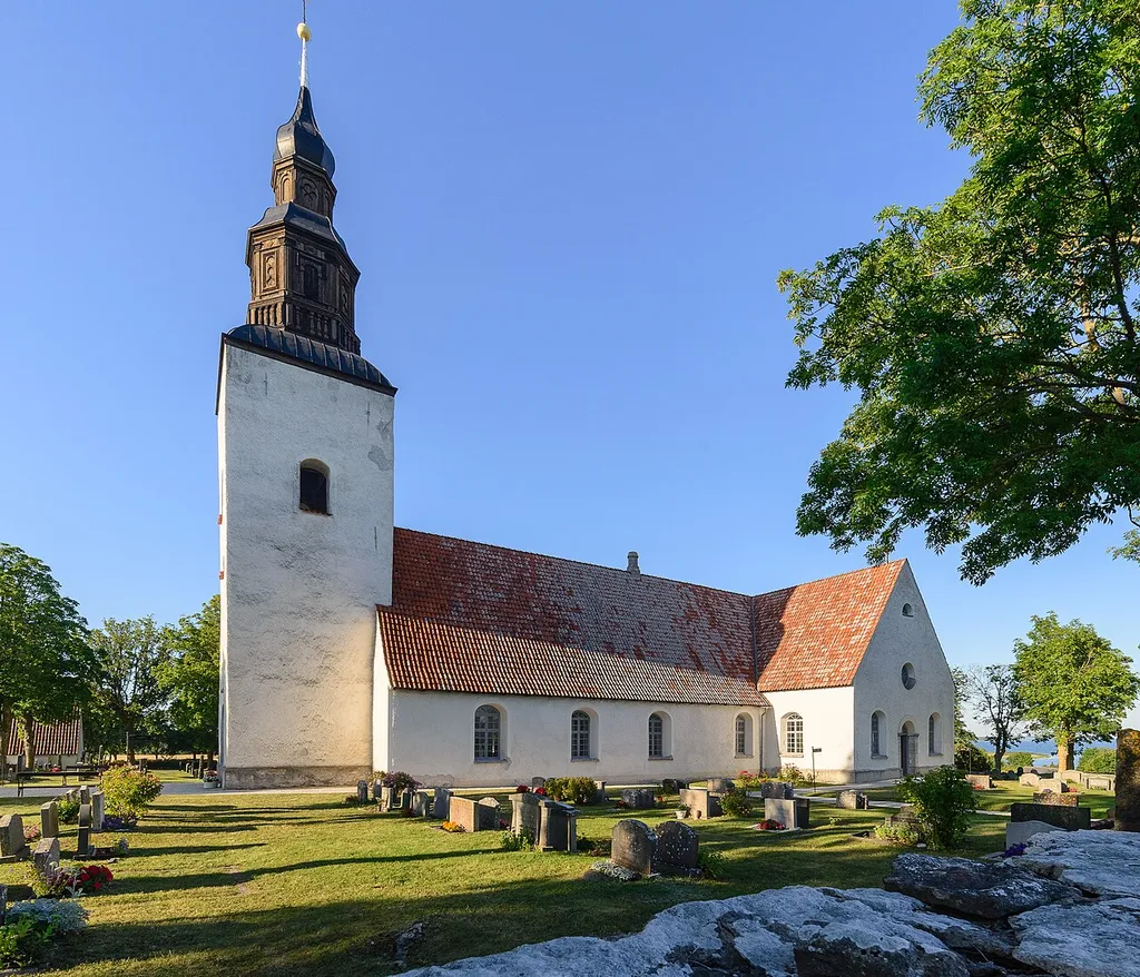 Fårö kyrka (church). Fårö (Gotland county), Sweden.