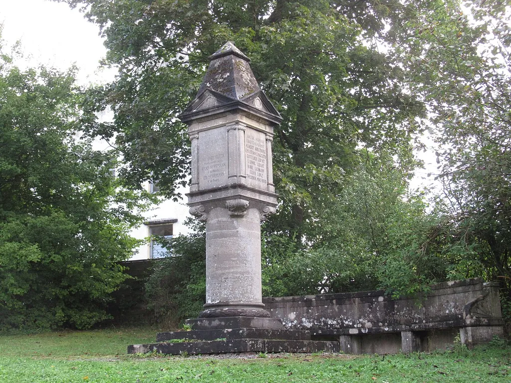 monumento por falintaj soldatoj en Heldburg