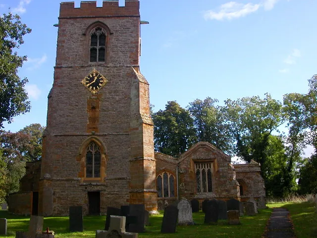 Yelvertoft - All Saints Church. Secluded spot on Road to Winwick.
