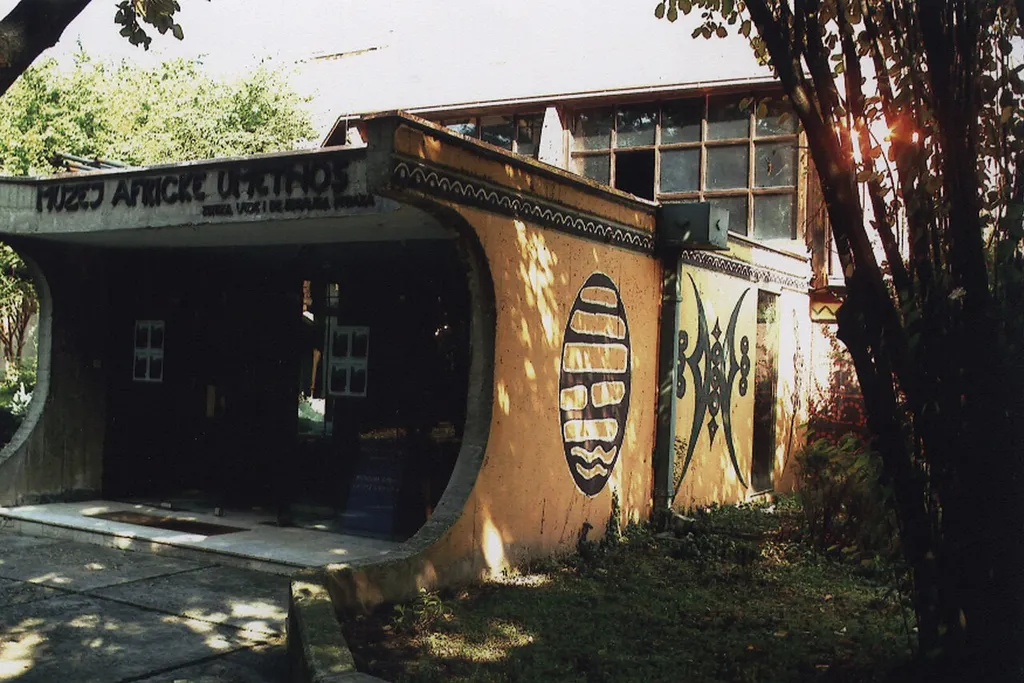 Museum of African Art, Belgrade, entrance
