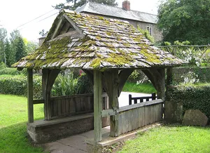 Lych Gate About 10 Yards South Of The Church Of St John The Baptist