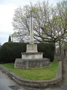 War Memorial and Kerb at South East Corner of Church Cemetery