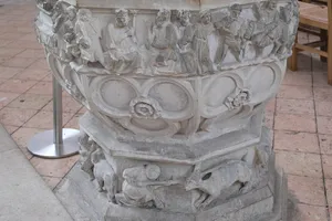 Baptismal font of Dom in Brandenburg (Havel)