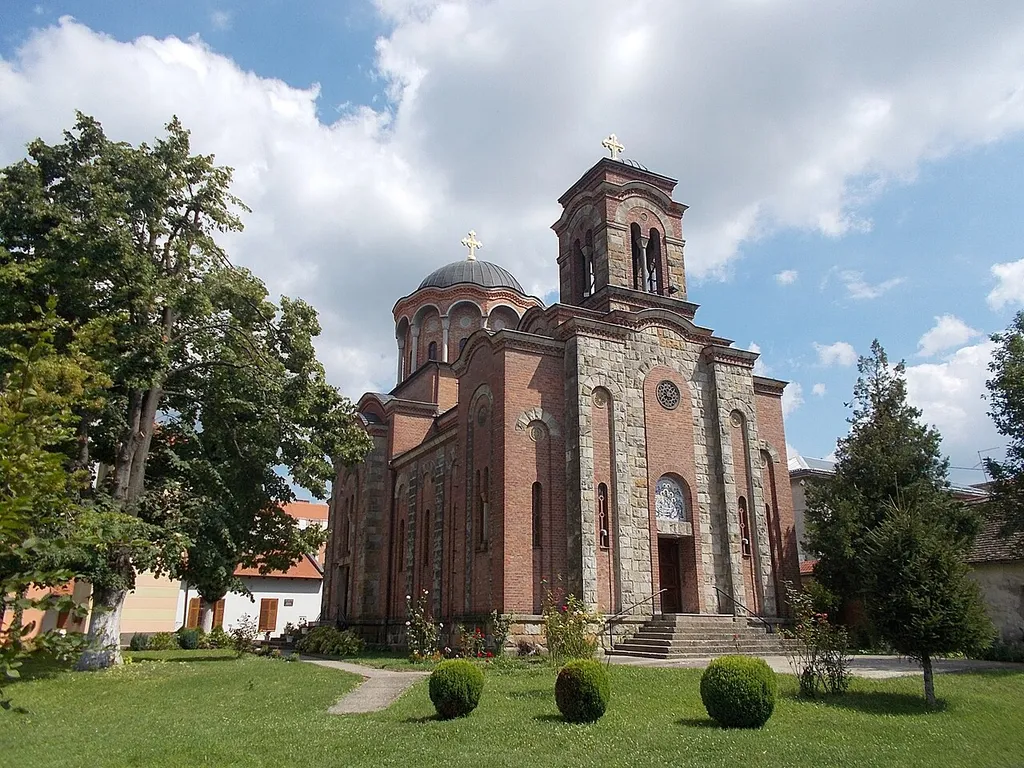 Serbian Orthodox church of the Ascension of the Holy Virgin Mary, Donji Grad district, Osijek.