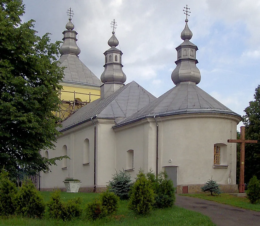 Tylawa - dawna cerkiew greckokatolicka, obecnie kościół rzymskokatolicki (1787, 1870)