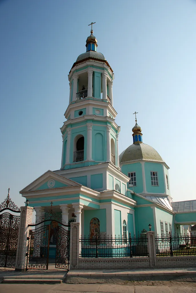 Церква Різдва Пресвятої Богородиці, Вилкове. Основна будівля храму побудована до 1857, дзвінниця - 1873