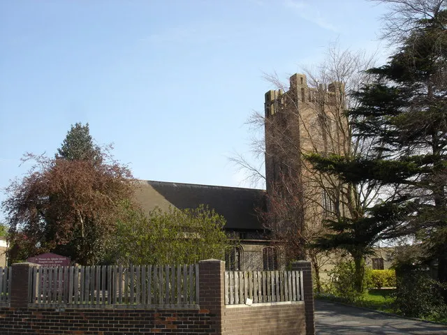 St Thomas the Apostle parish church, Bramford Lane, Ipswich, Suffolk, seen from the southwest