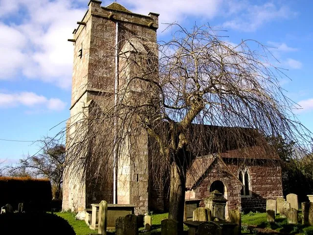 St Michael and All Angels parish church, Abenhall, Gloucestershire, seen from the south