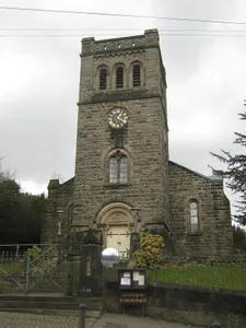 Church of St John With Street Railings, Gates, Piers And Front Steps