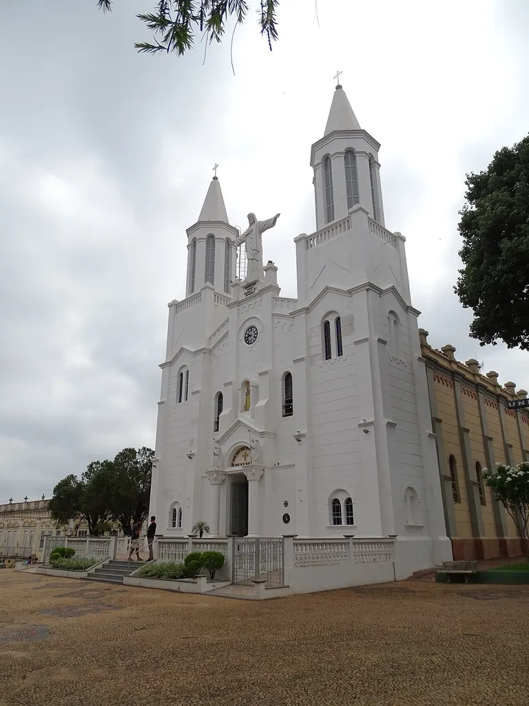 Fachada da Igreja de N.ª Sr.ª do Belém em Descalvado, São Paulo