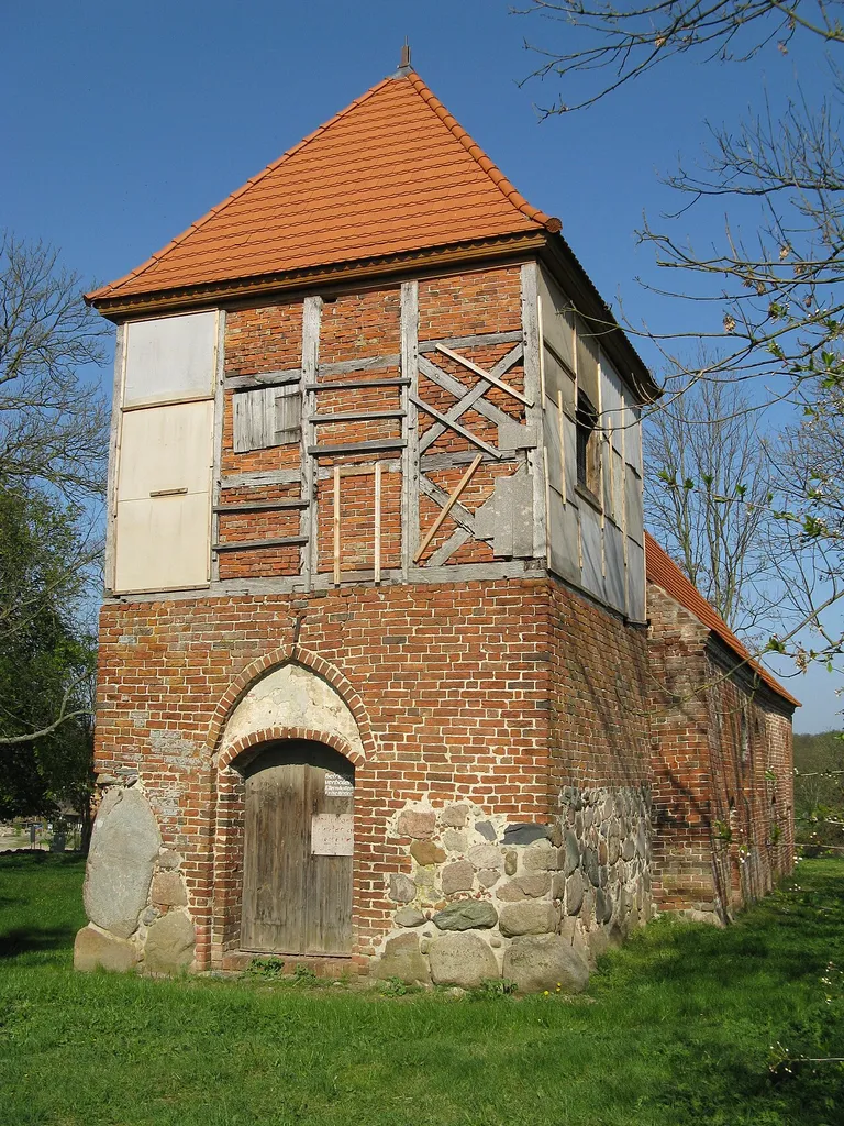 Church in Müsselmow, disctrict Parchim, Mecklenburg-Vorpommern, Germany