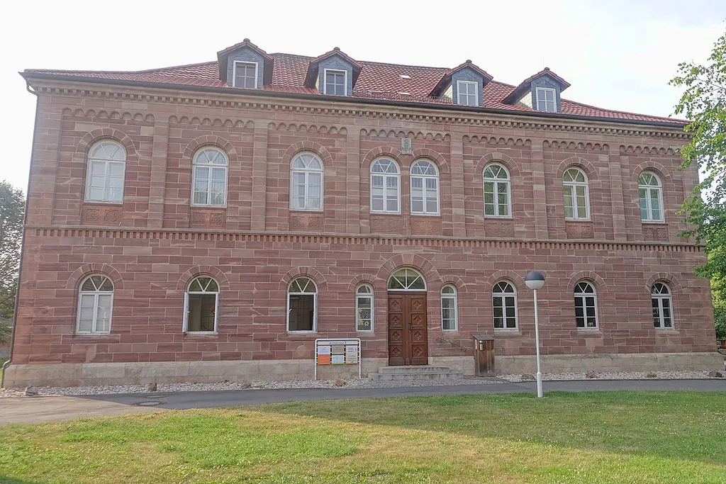 Das heutige Amtshaus am Platz der Burg Gieboldehausen