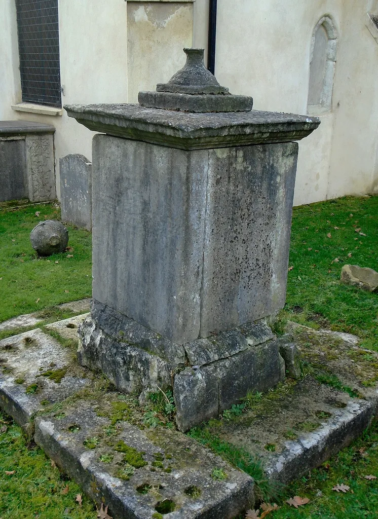 St Peter's Church, Petersham, Halhead Tomb. Grade:II List Entry Number:1380188 Inscription On the East side: to the memory of nathaniel halhed esq. late of this parish whose remains lye interred in this vault, he died January the 17th 1730 aged 6. years. HERE LYE ALSO THE REMAINS OF ELIZABETH HALHED WIFE OF THE ABOVE NAMED NATHANIEL HALHED AND DAUGHTER OF WILLIAM HOUGHTON ESQ. OF READING IN BERKSHIRE SHE DIED APRIL THE 30th 1737 AGED 43 YEARS. ALSO THE REMAINS OF ELIZABETH HALHED SECOND WIFE TO THE SAID NATHANIEL HALHEAD AND DAUGHTER OF GEORGE MASON ESQ. OF NOKE IN HEREFORDSHIRE SHE DIED OCTOBER THE 15th 1729 AGED 44 YEARS. ALSO THE REMAINS OF JAMES HALHED SON OF THE SAID NATHANIEL HALHED BY HIS FIRST WIFE. HE DIED JUNE THE 17th 1737 AGED 51 YEARS. On the West side: HERE LIE THE REMAINS OF JOHN MARKE ESQ. WHO MARRIED ELIZABETH ONE OF THE DAUGHTERS OF NATHANIEL HALHED ESQ. BY HIS FIRST WIFE. HE DIED FEBRUARY THE 22nd 1763 AGED 80 YEARS. ALSO THE REMAINS OF ELIZABETH BURTON WIFE OF BARTHOLOMEW BURTON ESQ AND DAUGHTER OF THE ABOVE NAMED JOHN AND ELIZAB: MARKE SHE DIED APRIL THE 23nd 1762 AGED 48 YEARS. ALSO THE REMAINS OF ELIZABETH BURTON DAUGHTER OF THE ABOVENAMED BARTHOLOMEW BURTON ESQ. AND ELIZABETH HIS WIFE SHE DIED MARCH THE 25th 1768 AGED 17 YEARS. ALSO THE REMAINS OF ELIZABETH WIDOW OF THE ABOVEMENTIONED JOHN MARKE ESQR . SHE DIED THE 27™ OF JULY 1772 AGED 83 YEARS. On the South side:HERE LYES THE BODY OF FRANCES HALHED OF GREAT GEORGE STREET WESTMINSTER. SHE DEPARTED THIS LIFE THE 12™ OF DECEMBER 1783 IN THE 61st YEAR OF HER AGE. WILLIAM HALHED ESQ. DIED THE 30™ OF SEPBR 1786 AGED 64. LIKEWISE THE REMAINS OF MRS CATHERINE HALHED SECOND WIFE OF THE AFORESAID WILLIAM HALHED. SHE DIED THE 30™ OF OCTR 1786 AGED 50. On the North side: HERE LIE THE REMAINS OF MRS BELINDA HALHED OF TWICKENHAM WHO DIED MAY THE 29™ 1792 AGED 71 YEARS. FRA S CATH HALHED DAUGHTER OF ROBT WILLM &amp; ELLEN HALHED DIED THE 25™ OF MAY 1795 AGED 8 YEARS. MRS ELLEN HALHED WIFE OF ROBT WILLM HA