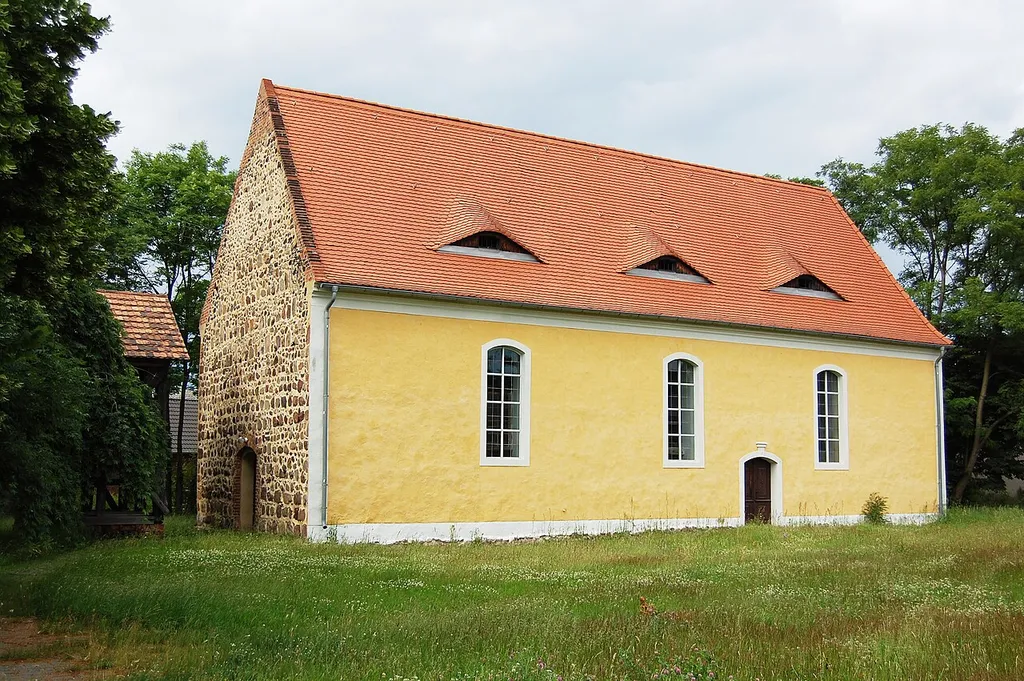 Church in Sassleben, Stadt Calau, Brandenburg, Germany