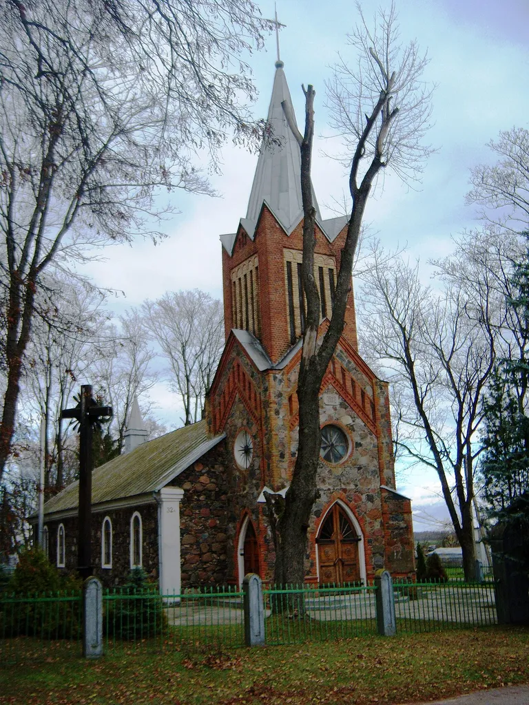 Roman Catholic Church in Uliūnai, Panevėžys District, Lithuania