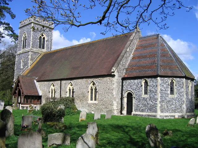 St Margaret's parish church, Kirkstead, Norfolk, seen from the southeast
