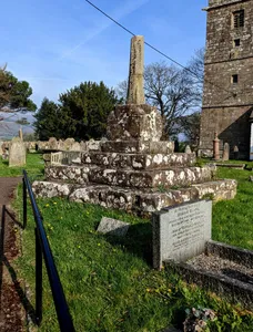 Cross in Churchyard of Church of St. Bartholomew