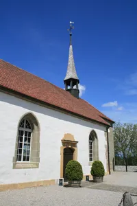 Reformed French church (former St. Catherine's Chapel) with rectory