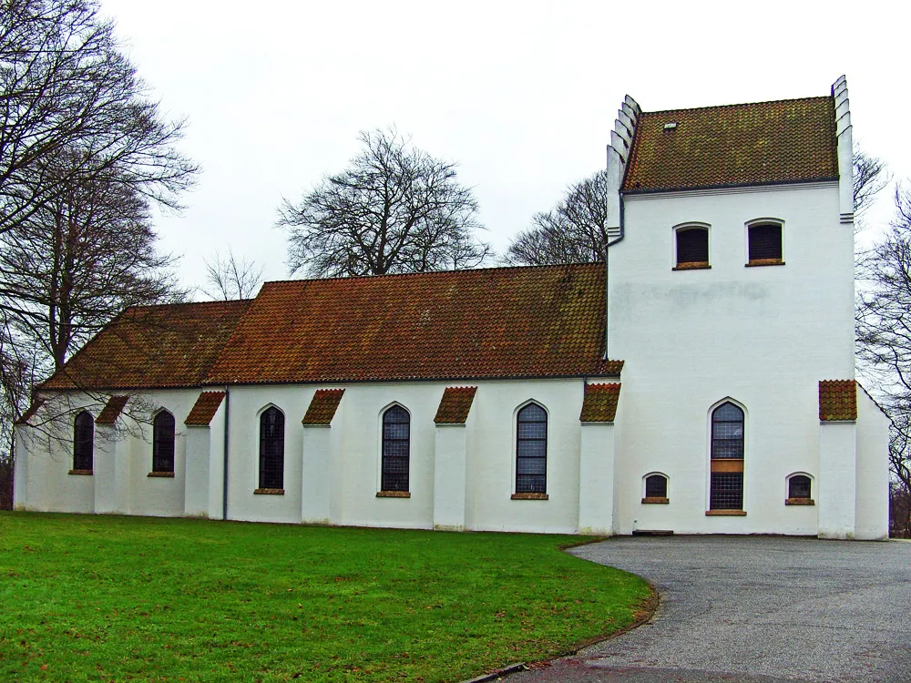 Mølholm kirke – Vejle, fra nord